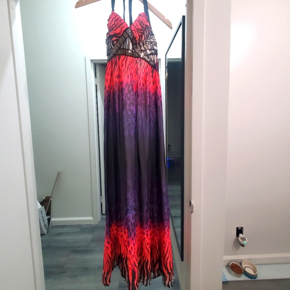 Bebe halter  dress size XS
